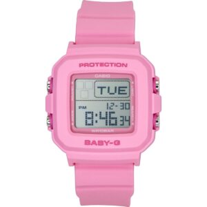 Casio Baby-G Digital Pink Resin Strap Quartz BGD-10KH-4 100M Women's Watch
