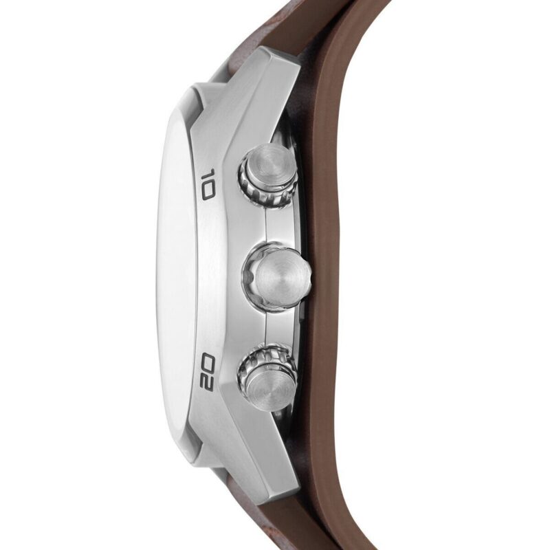 Fossil Coachman Chronograph Black Dial Brown Leather CH2891 Men’s Watch - CH2891
