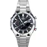 Casio Edifice Analog Digital Smartphone Link Stainless Steel Black Dial Solar ECB-2300D-1A 100M Men's Watch