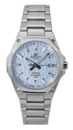 Casio Edifice Analog Stainless Steel Light Blue Dial Quartz EFR-S108DE-2AV 100M Men's Watch