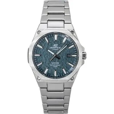 Casio Edifice Analog Stainless Steel Green Dial Quartz EFR-S108DE-3AV 100M Men's Watch