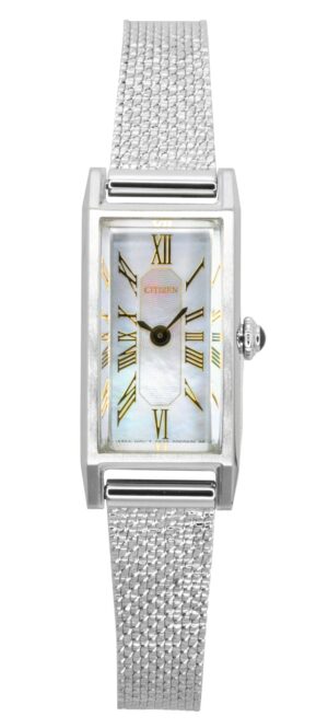 Citizen L Eco-Drive Stainless Steel Mother Of Pearl Dial EG7040-74D Women's Watch