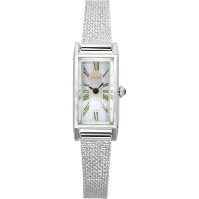 Citizen L Eco-Drive Stainless Steel Mother Of Pearl Dial EG7040-74D Women's Watch