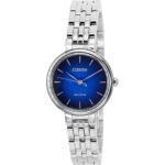 Citizen L Eco-Drive Stainless Steel Blue Dial EM0990-81L Women's Watch