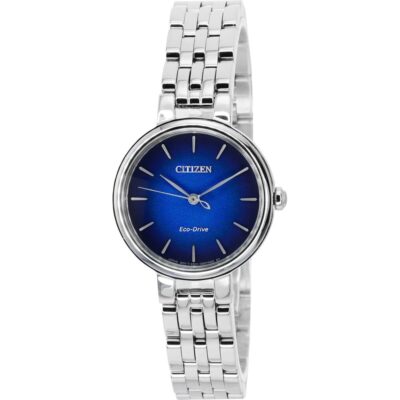 Citizen L Eco-Drive Stainless Steel Blue Dial EM0990-81L Women's Watch