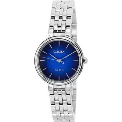 Citizen L Eco-Drive Stainless Steel Blue Dial EM0990-81L Women's Watch