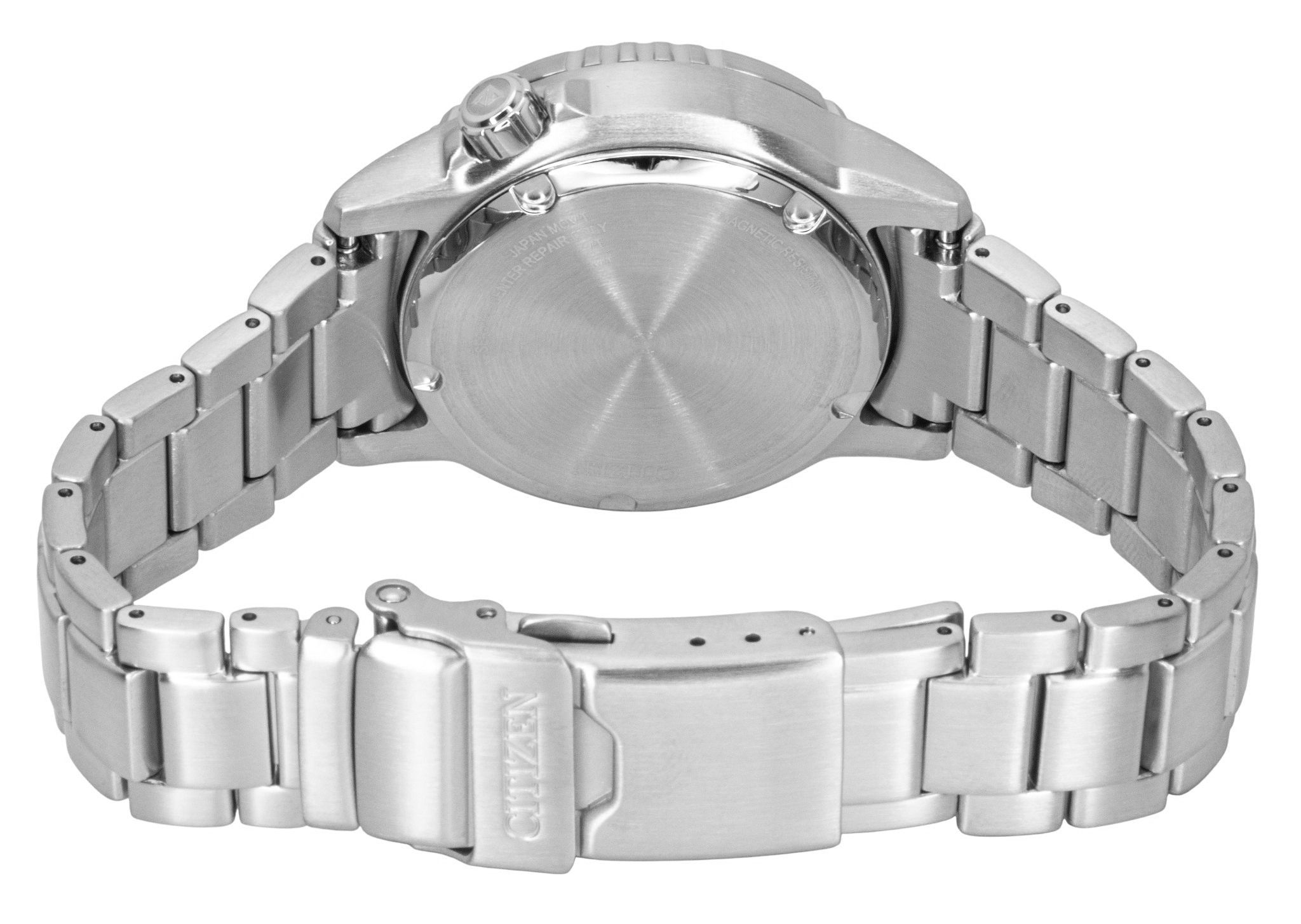 Citizen Promaster Dive Stainless Steel Purple Dial Eco-Drive Diver's EO2027-50X 200M Women's Watch