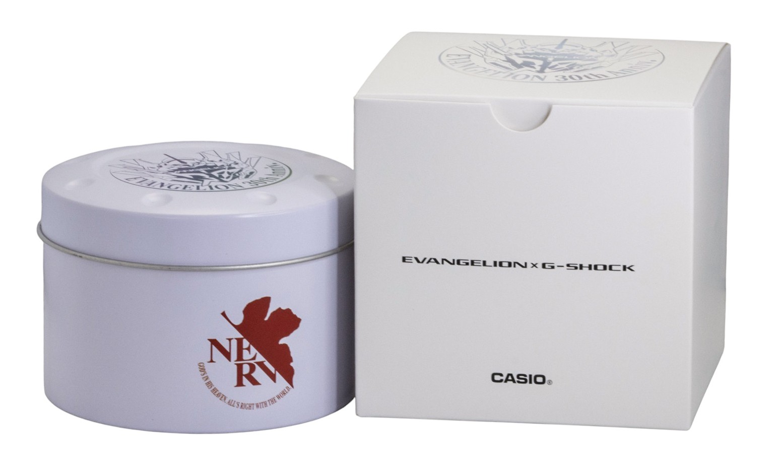 Casio G-Shock Analog Digital Evangelion 30th Anniversary Multicolor Dial Quartz GA-110EVA30-7A 200M Men's Watch