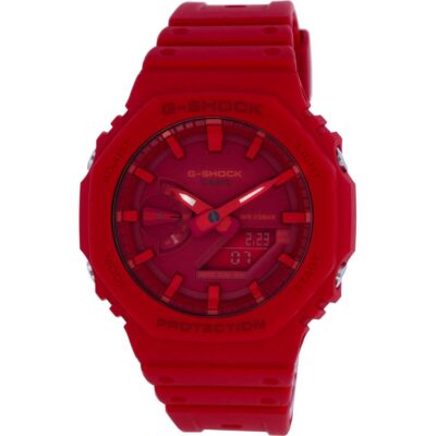Casio G-Shock Carbon Core Guard Resin Strap Analog Digital GA-2100-4A GA2100-4 200M Men's Watch