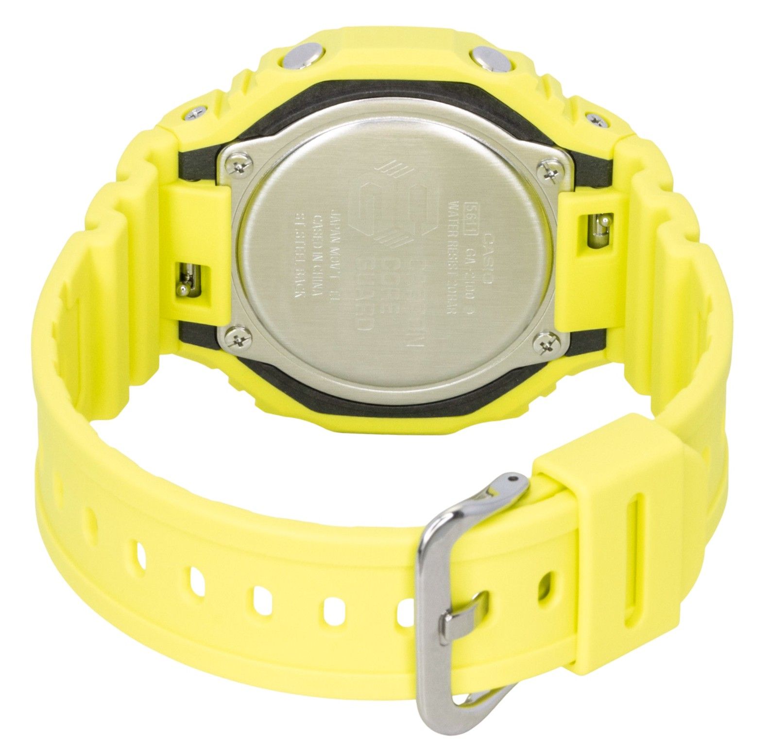 Casio G-Shock Analog Digital Bio-Based Resin Strap Green Dial Quartz GA-2100-9A9 200M Men's Watch