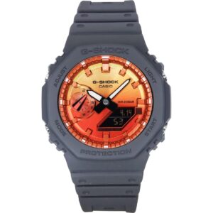 Casio G-Shock Analog Digital Bio-Based Resin Strap Multicolor Dial Quartz GA-2100FL-8A 200M Men's Watch