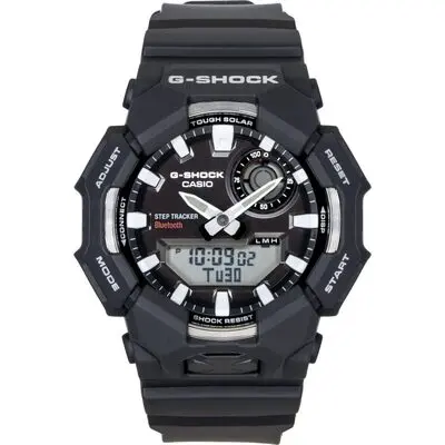Casio G-Shock Analog Digital Smartphone Link Bio-Based Resin Black Dial Solar GA-B010-1A 200M Men's Watch