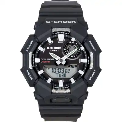 Casio G-Shock Analog Digital Smartphone Link Bio-Based Resin Black Dial Solar GA-B010-1A 200M Men's Watch