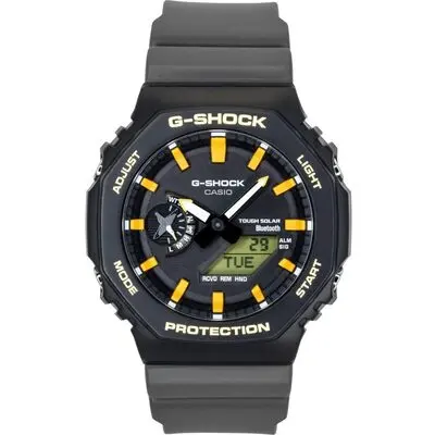 Casio G-Shock Charles Darwin Foundation Analog Digital Smartphone Link Black Dial Solar GA-B2100DF-1A 200M Men's Watch