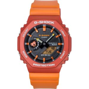 Casio G-Shock Charles Darwin Foundation Analog Digital Smartphone Link Black Dial Solar GA-B2100DF-4A 200M Men's Watch