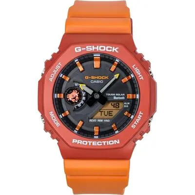 Casio G-Shock Charles Darwin Foundation Analog Digital Smartphone Link Black Dial Solar GA-B2100DF-4A 200M Men's Watch