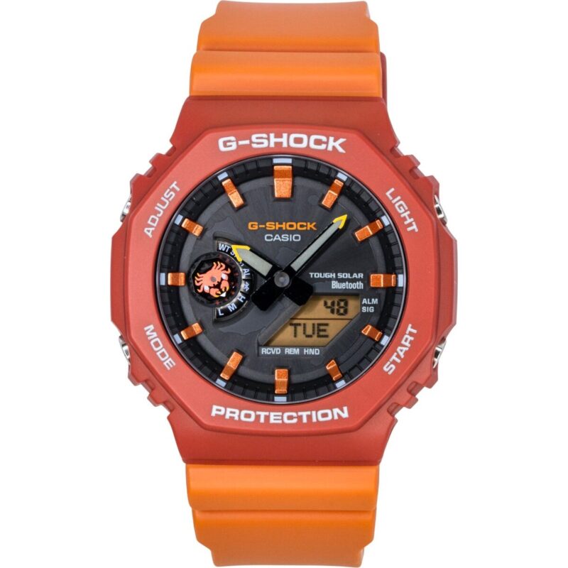 Casio G-Shock Charles Darwin Foundation Analog Digital Smartphone Link Black Dial Solar GA-B2100DF-4A 200M Men's Watch