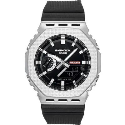 Casio G-Shock G-Steel Analog Digital Bio-Based Resin Strap Black Dial Quartz GM-2100M-1A 200M Men's Watch