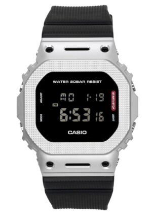 Casio G-Shock G-Steel Digital Bio-Based Resin Strap Quartz GM-5600M-1 200M Men's Watch