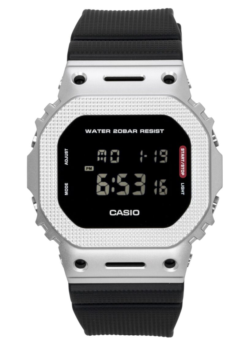 Casio G-Shock G-Steel Digital Bio-Based Resin Strap Quartz GM-5600M-1 200M Men's Watch