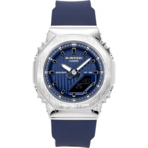 Casio G-Shock Analog Digital Limited Edition Bio-Based Resin Blue Dial Quartz GM-S2110SH-2A 200M Women's Watch