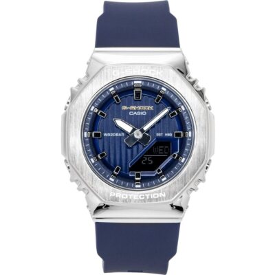 Casio G-Shock Analog Digital Limited Edition Bio-Based Resin Blue Dial Quartz GM-S2110SH-2A 200M Women's Watch