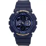 Casio G-Shock Analog Digital Bio-Based Resin Blue Dial Quartz GMA-S140-2A2 200M Women's Watch