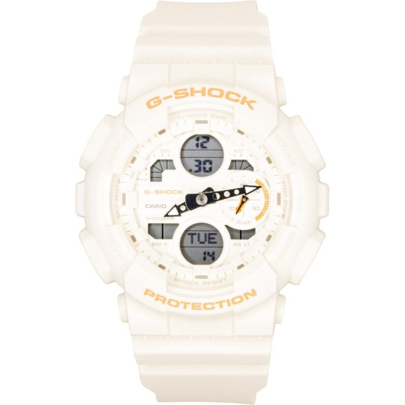 Casio G-Shock Analog Digital Bio-Based Resin Cream Dial Quartz GMA-S140-7A 200M Women's Watch