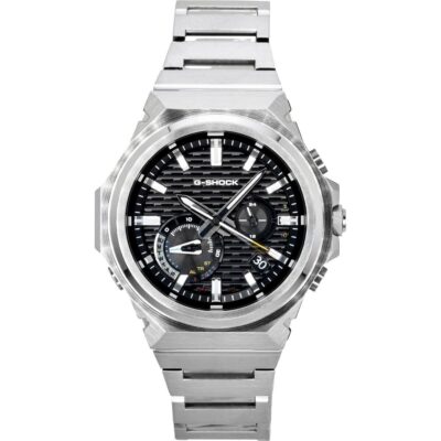Casio G-Shock G-Steel Analog Smartphone Link Stainless Steel Black Dial Solar GST-B1000D-1A 200M Men's Watch