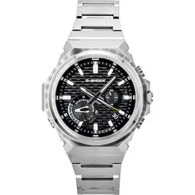 Casio G-Shock G-Steel Analog Smartphone Link Stainless Steel Black Dial Solar GST-B1000D-1A 200M Men's Watch