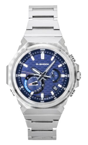 Casio G-Shock G-Steel Analog Smartphone Link Stainless Steel Blue Dial Solar GST-B1000D-2A 200M Men's Watch