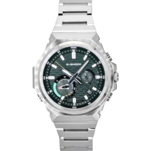 Casio G-Shock G-Steel Analog Smartphone Link Stainless Steel Green Dial Solar GST-B1000D-3A 200M Men's Watch