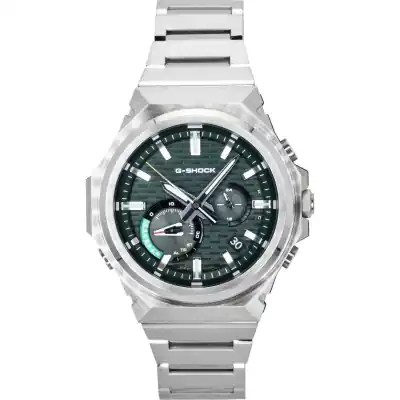 Casio G-Shock G-Steel Analog Smartphone Link Stainless Steel Green Dial Solar GST-B1000D-3A 200M Men's Watch Casio G-Shock G-Steel Analog Smartphone Link Stainless Steel Green Dial Solar GST-B1000D-3A 200M Men's Watch