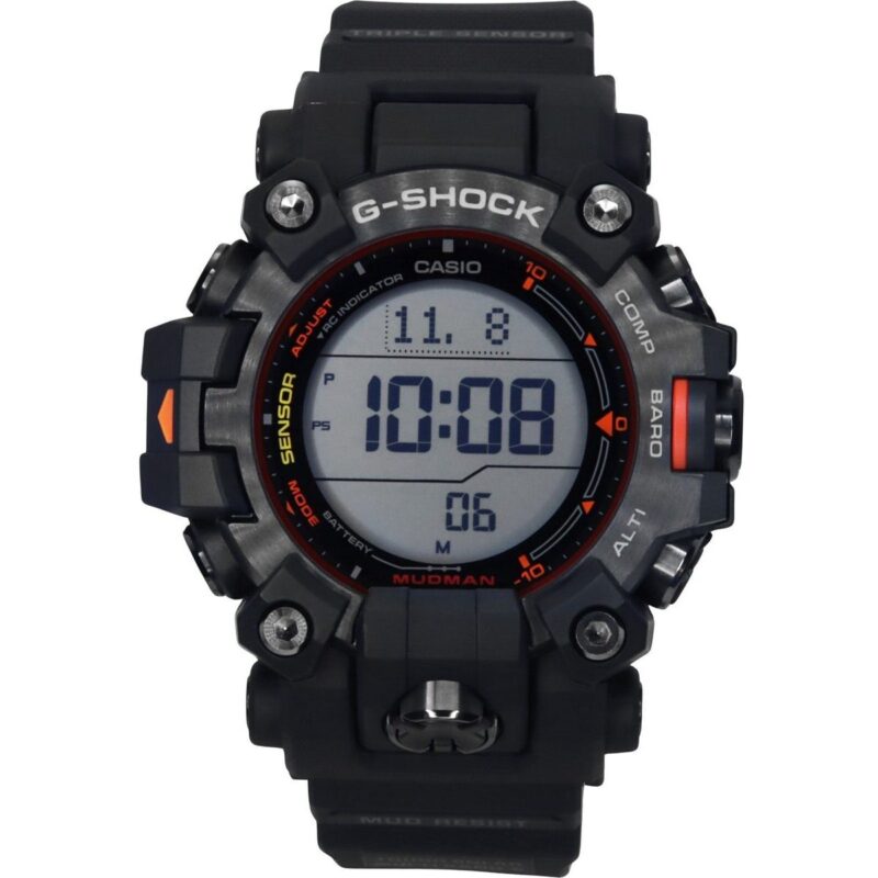 Casio G-shock Master Of G-land Mudman Digital Bio-based Resin Strap Solar Gw-9500mec-1 200m Men's Watch