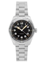 Hamilton Khaki Field Expedition Stainless Steel Black Dial Automatic H70315130 100M Men's Watch