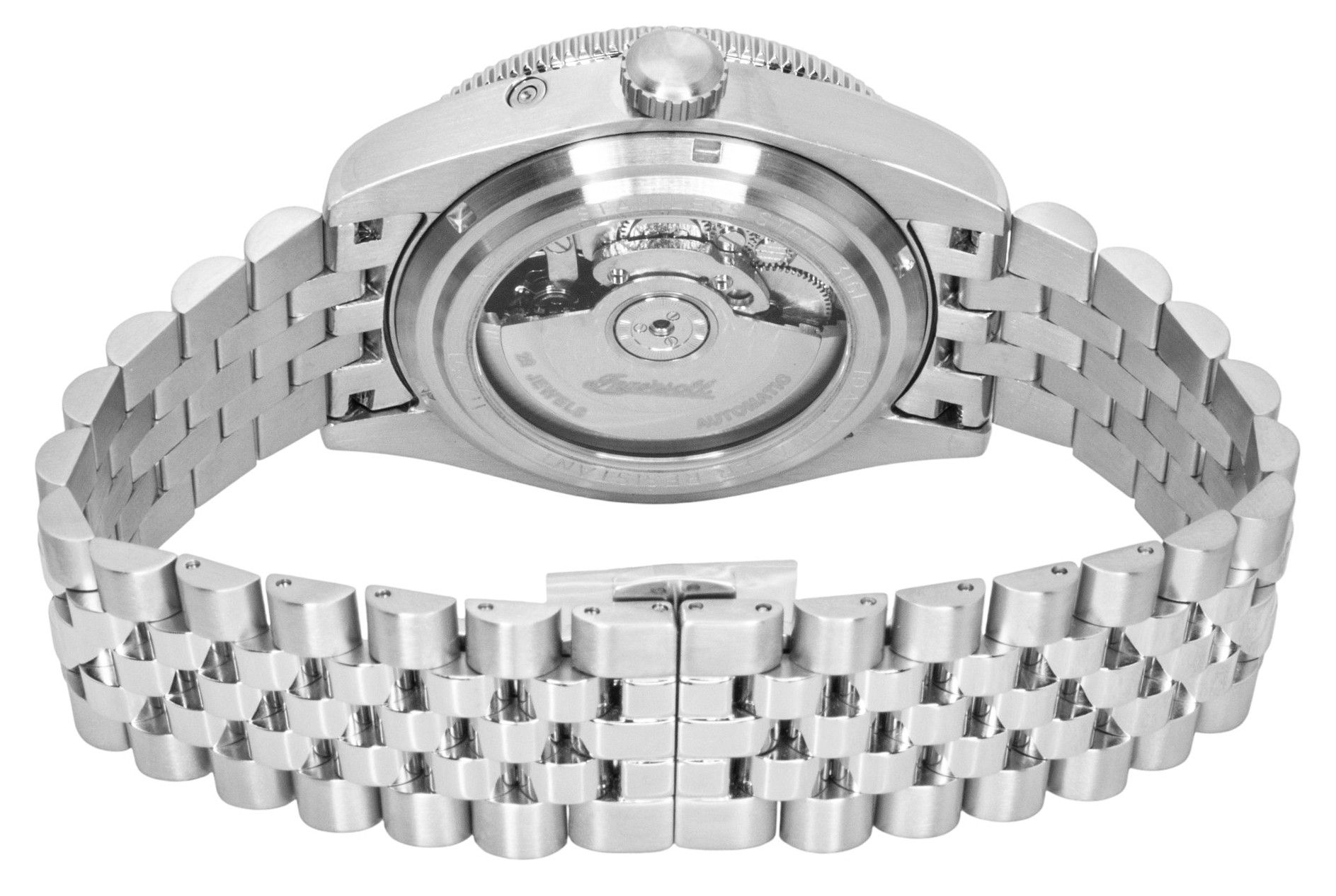 Ingersoll Outlaw Stainless Steel Pink Dial Automatic I17201 Men's Watch