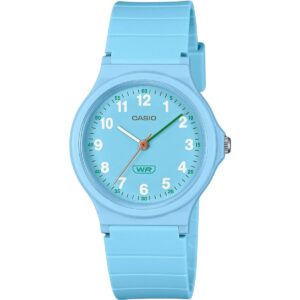 Casio Pop Analog Blue Bio Based Resin Strap Blue Dial Quartz LQ-24B-2B Women's Watch
