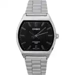 Casio Standard Analog Stainless Steel Black Dial Quartz MTP-B140D-1A Men's Watch