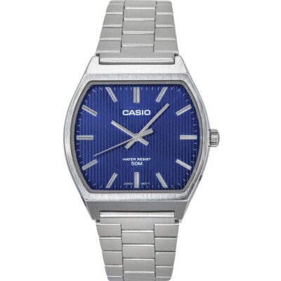 Casio Standard Analog Stainless Steel Blue Dial Quartz MTP-B140D-2A Men's Watch