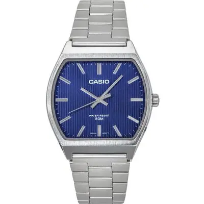 Casio Standard Analog Stainless Steel Blue Dial Quartz MTP-B140D-2A Men's Watch