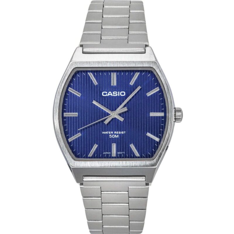Casio Standard Analog Stainless Steel Blue Dial Quartz MTP-B140D-2A Men's Watch