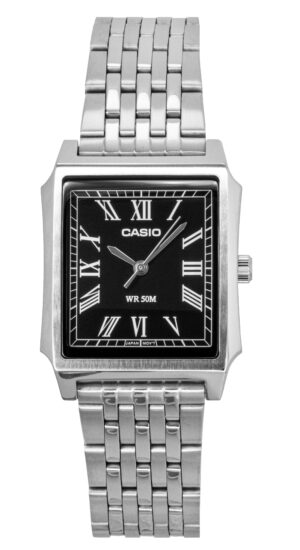 Casio Standard Analog Stainless Steel Black Dial Quartz MTP-B190D-1BV Men's Watch