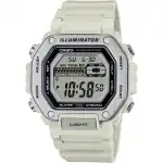 Casio Standard Digital White Resin Strap Quartz MWD-110H-8AV 100M Men's Watch