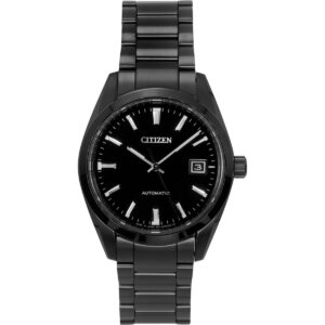 Citizen Collection Night Colour Edition Stainless Steel Black Dial Automatic NB1054-58E 100M Men's Watch