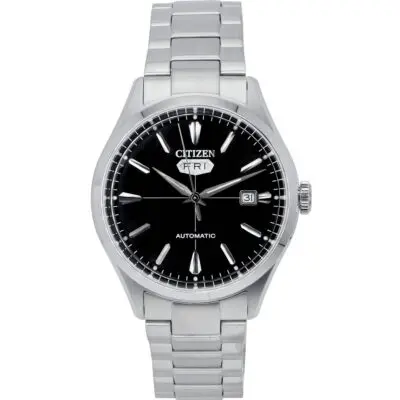 Citizen C7 Series Stainless Steel Black Dial Automatic NH8391-51E Men's Watch