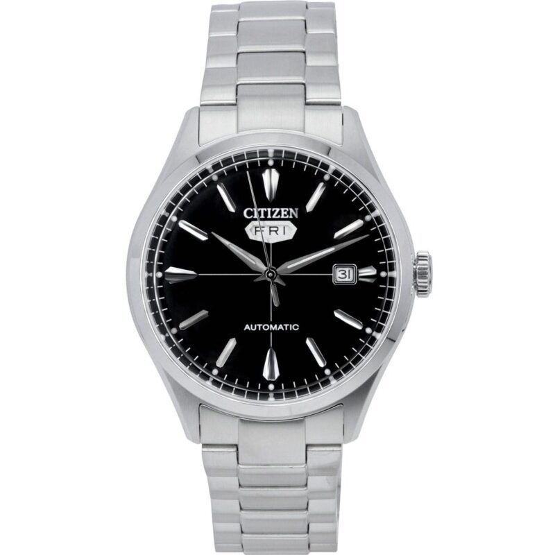 Citizen C7 Series Stainless Steel Black Dial Automatic NH8391-51E Men's Watch Citizen C7 Series Stainless Steel Black Dial Automatic NH8391-51E Men's Watch