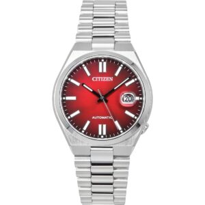 Citizen Tsuyosa Stainless Steel Burgundy Dial Automatic NJ0150-56W Men's Watch