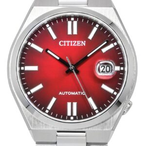 Citizen Tsuyosa Stainless Steel Burgundy Dial Automatic NJ0150-56W Men's Watch