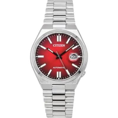 Citizen Tsuyosa Stainless Steel Burgundy Dial Automatic NJ0150-56W Men's Watch