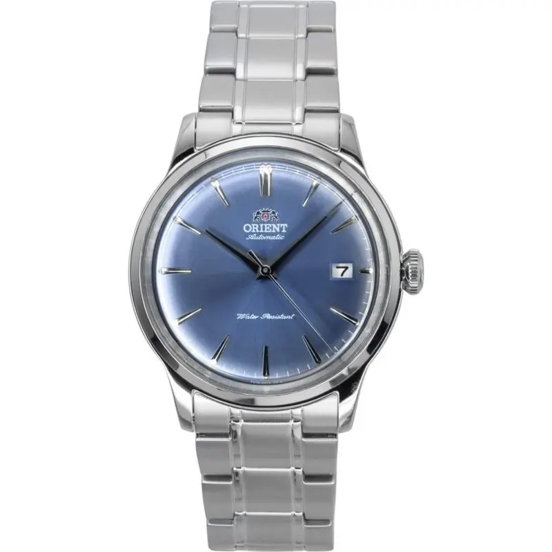 Orient Bambino Stainless Steel Light Blue Dial Automatic RA-AC0M10L Men's Watch